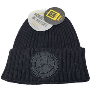 Alaska Hat Land of The Midnight Sun Est. 1959  Black Robin Ruth Beanie